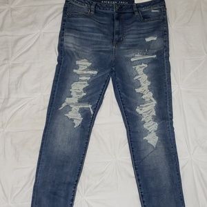 NWT American Eagle Super High Rise Jeggings